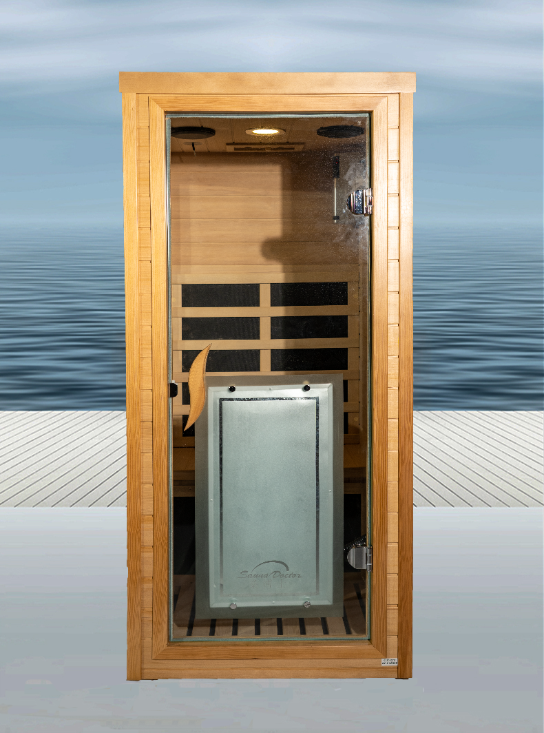 Predstavljamo našo najnovejšo inovacijo: daljinsko infrardečo solo savno