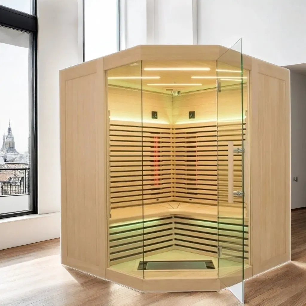 Infrardeča savna Hemlock za 3-4 osebe za dom
